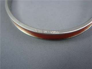 Authentic Hermes Orange Kelly Watch Shape Bracelet Great Condition 