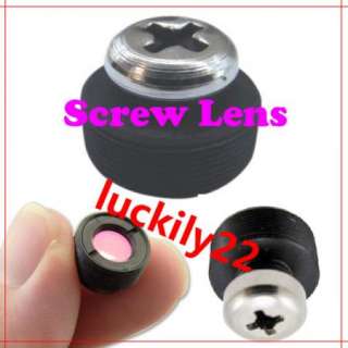 CCTV Camera Fixed Hidden 6mm Screw Monofocal Lens  