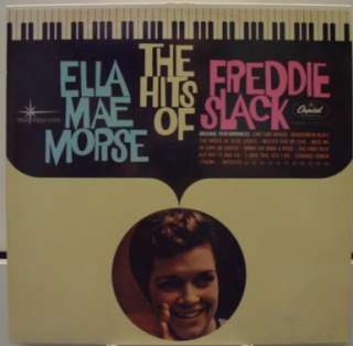 ELLA MAE MORSE FREDDIE SLACK the hits of LP FRANCE M   
