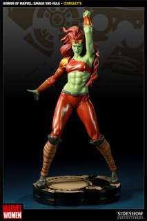 Sideshow Savage She Hulk Comiquette Statue Figure Woman Of Marvel Sue 