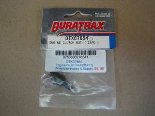 DuraTrax DTXC7654 Engine Clutch Nut 2 speed Torq .16 RC  