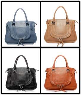   Genuine Leather Women Hobo Tote Handbag Lady Shoulder Messenger Bag
