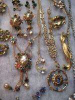 Vintage Jewelry lot High End Juliana, Weiss, Lisner, Carnegie, 12K GF 