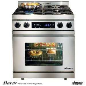  Dacor DR30DNGH 30 Inch Freestanding Range Appliances
