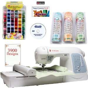 Singer Futura XL 400 Quartet 4 in 1 Sewing & Embroidery Machine w 