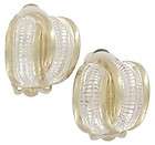 New Small Gold Silver Tone Hoop Clip On Earrings