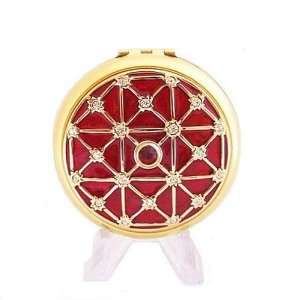   Compact Jeweled Estee Lauder Lucidity Powder Compact Beauty
