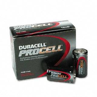 Duracell  Procell Alkaline Battery, D, 12/box    Sold as 2 Packs of 