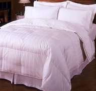 Goose Down Sateen Striped Egyptian Cotton Comforter 797734653069 