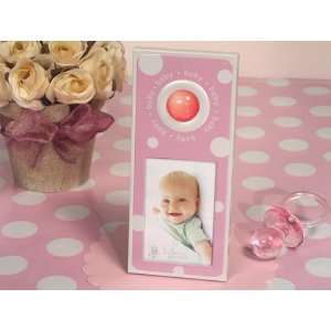  Wedding Favors Pink and White dot photo frame Health 