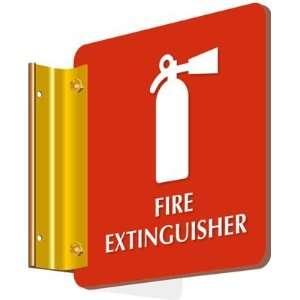  Fire Extinguisher (with symbol) Spot a Sign Sign, 6 x 6 