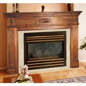  Pearl Mantels Old Hickory Wood Fireplace Mantel Surround 