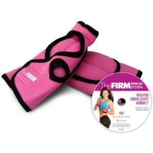  The Firm Weighted Cardio Gloves Kit with DVD Sports 