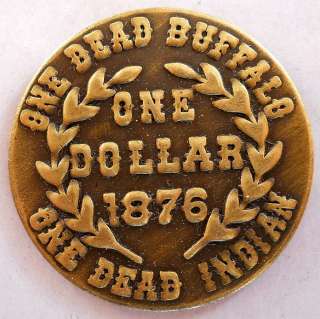 One trade dollar One dead Buffalo One dead Indian coin #08 13  