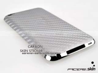 Carbon Fibre Skin Sticker Cover For iPod Touch 4 4th 4G  