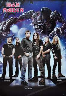 Iron Maiden The Final Frontier Cover Metal Band Poster  