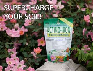 Actino Iron 9oz. Organic Soil Additive/Biological Fung.  