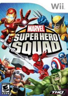 Marvel Super Hero Squad Iron Man+Spiderman+Hulk Wii NEW 785138302553 