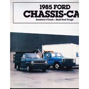  1985 FORD Chassis Cab Sales Folder Literature Piece 