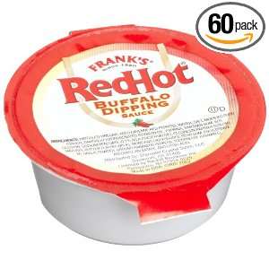 Franks Red Hot Buffalo Dipping Sauce, 2 Ounce Single Serve Cups (Pack 