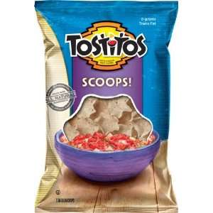  Frito Lay Tostitos Scoops Tortilla Chips, 10oz Bags (Pack 
