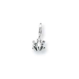 Frog Clip on Charm in Sterling Silver for 3mm Reflections, Expression 