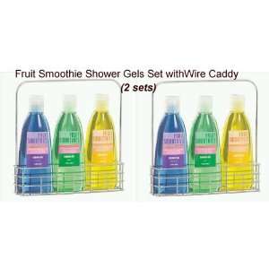  Gift Sets (2 Sets) Fruit Smoothie Set Wire Caddy