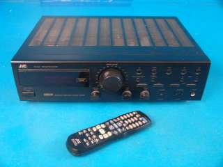 JVC RX 318 318BK Home Audio Stereo Receiver FM/AM Radio Virtual 