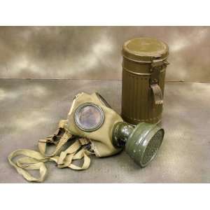  German M.30 Pattern Gas Mask in Carry Can 