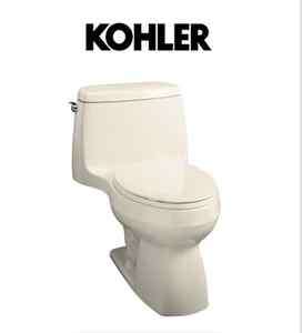 Kohler K 3323 Santa Rosa One Piece Elongated Toilet with 12 Rough In 