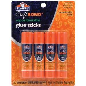    Elmers Repositionable Glue Sticks 4Pk .21 Oz Each Electronics