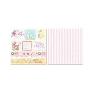 Carolees Creations   Adornit   Baby Girl Collection   12 x 12 Double 