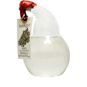  Marolo Grappa Brunello Still Decanter 375 mL Half Bottle 