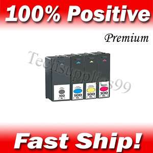 Lexmark 100XL High Yield Ink Cartridge Set S301 305   4 Pack  