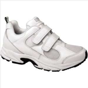  Womens FLASH VELCRO Athletic Sneaker   White Combo Size 