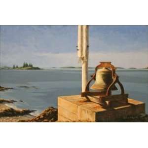  The Bell at Dunhams Point, Original Painting, Home 