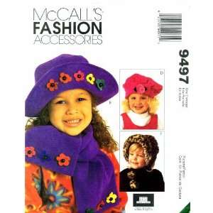    McCalls 9497 Sewing Pattern Abbe Gale Hats Arts, Crafts & Sewing