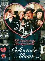 LOVE LUCY 50TH ANNIVERSARY 2001TRADING CARD BINDER  