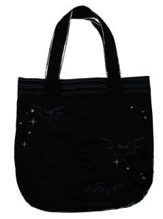 Nightmare Before Christmas Jack Skellington Moon Foil Canvas Tote Bag 