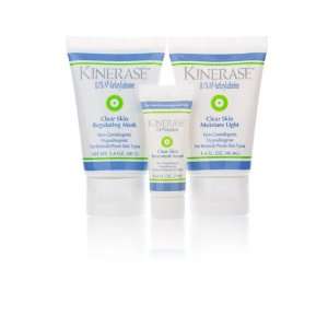  Kinerase Clear Skin Starter Kit 3 piece Beauty