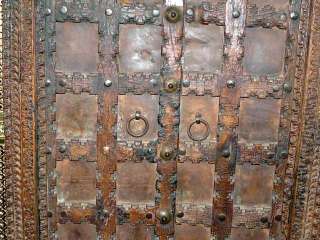 Antique Indian doors hand carved,teak wood beautiful original patina 