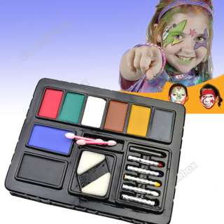   Cosplay Pack Fun Face Paint Painting Kit Kids Makeup Set Fashion