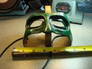   MASK elemental GREEN LANTERN aged MARDI GRAS rlsh STEAMPUNK  