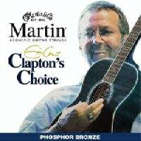 MARTIN ERIC CLAPTON ACOUSTIC GUITAR STRING MED (2 PACK)  