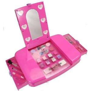  Barbies Lighted Vanity Case Set Toys & Games