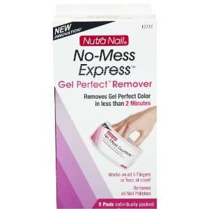 Nutra Nail No Mess Express Gel Perfect Remover, 5 Count