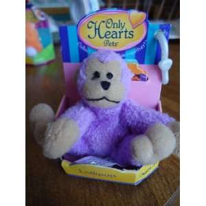  Only Hearts Pets Lollipop the purple Monkey Toys 