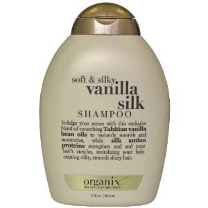  Organix Soft and Silky Shampoo, Vanilla, 13 Ounce (Pack of 
