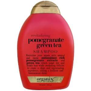 Organix Revitalizing Shampoo, Pomegranate Green Tea, 13 Ounce (Pack of 