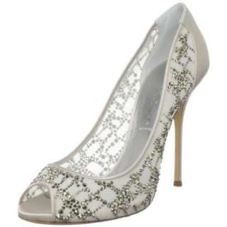 Casadei Womens 8029 Jeweled Peeptoe Pump   designer shoes, handbags 